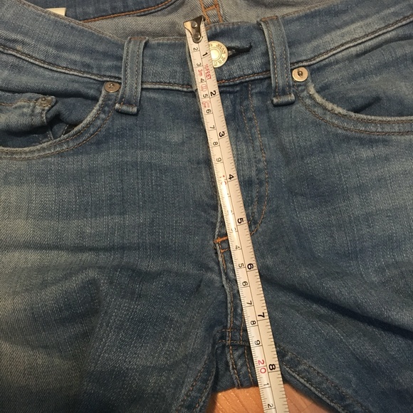 Rag and bone distressed capri jeans 24 - Picture 5 of 7